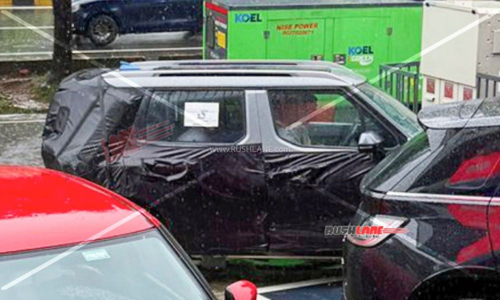 Kia Syros EV Spied In India 1