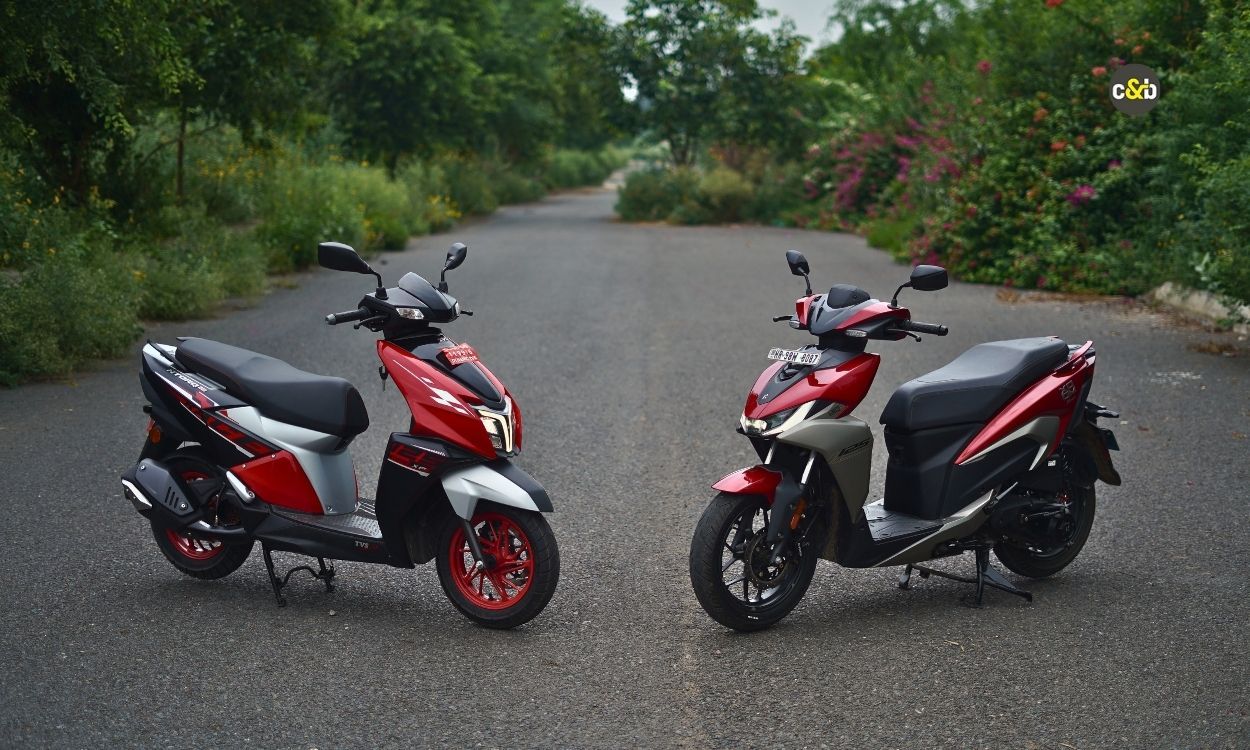 2025 Hero Xoom vs TVS Ntorq 125 m2