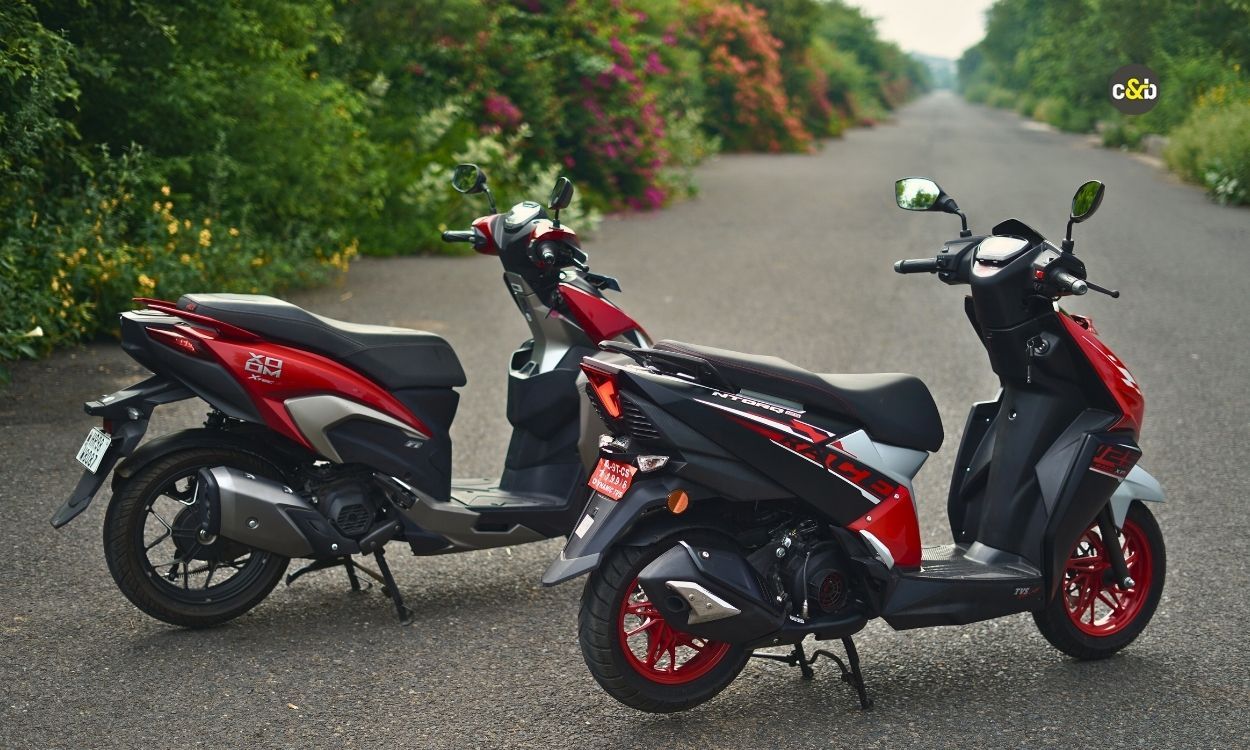 2025 Hero Xoom vs TVS Ntorq 125 m3