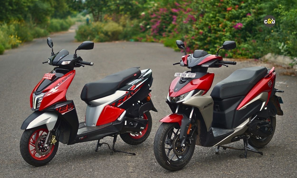 2025 Hero Xoom vs TVS Ntorq 125 m4