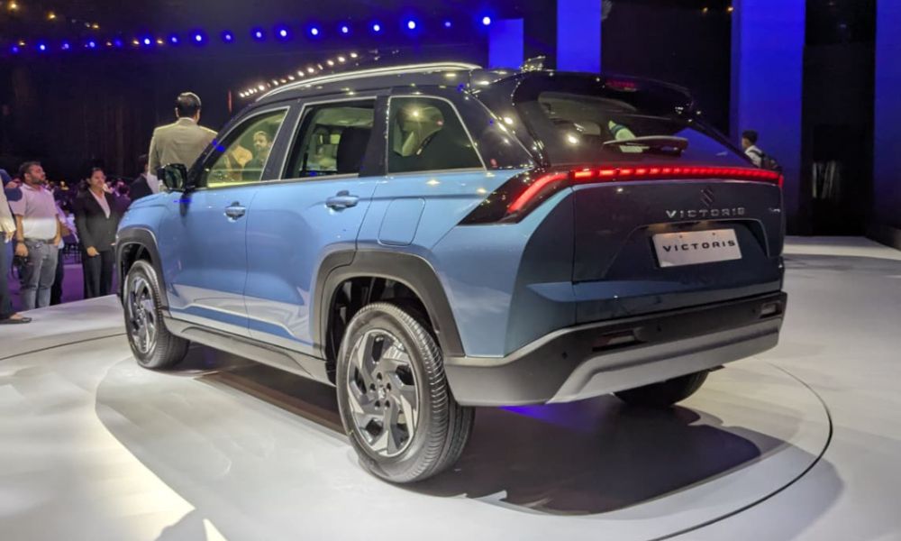 maruti suzuki victoris suv unveiled 5 star bharat ncap rating l2 adas carandbike 2