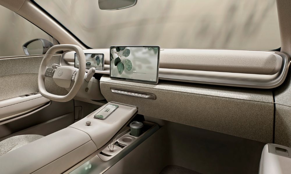 volkswagen id cross concept previews taigun size electric suv iaa 2025 carandbike 2