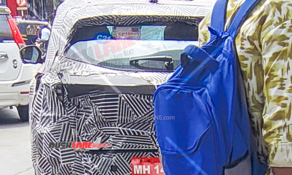 Tata Punch facelift spy shots 1
