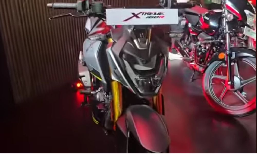 Hero Xtreme 160 R Combat Edition spied 1