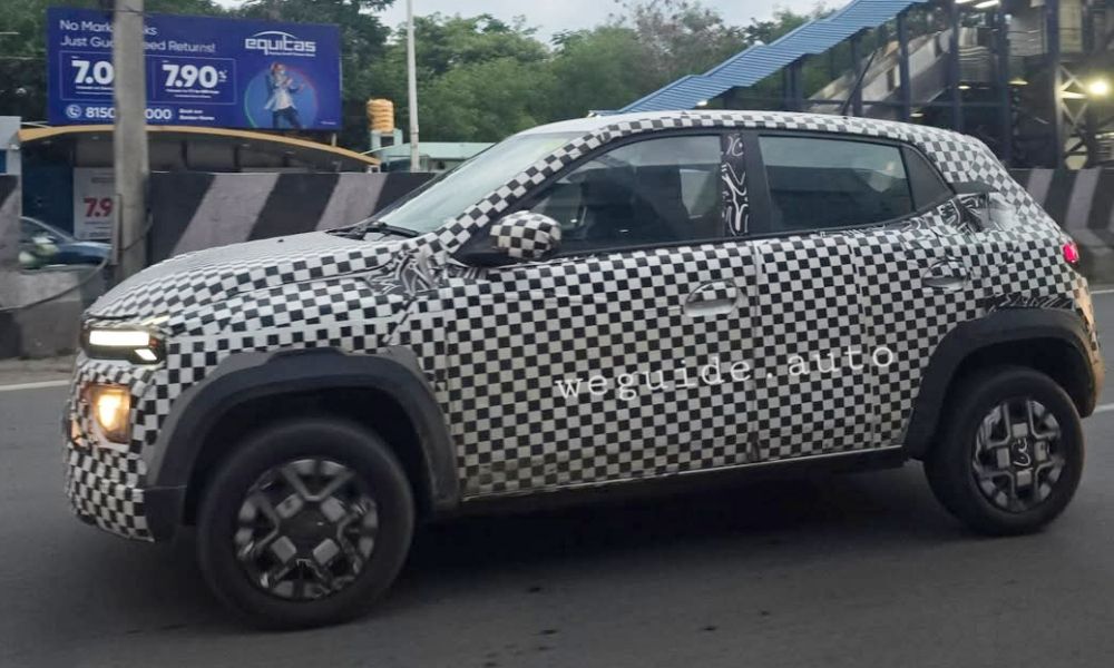 New Renault Kwid Spied On Test 1