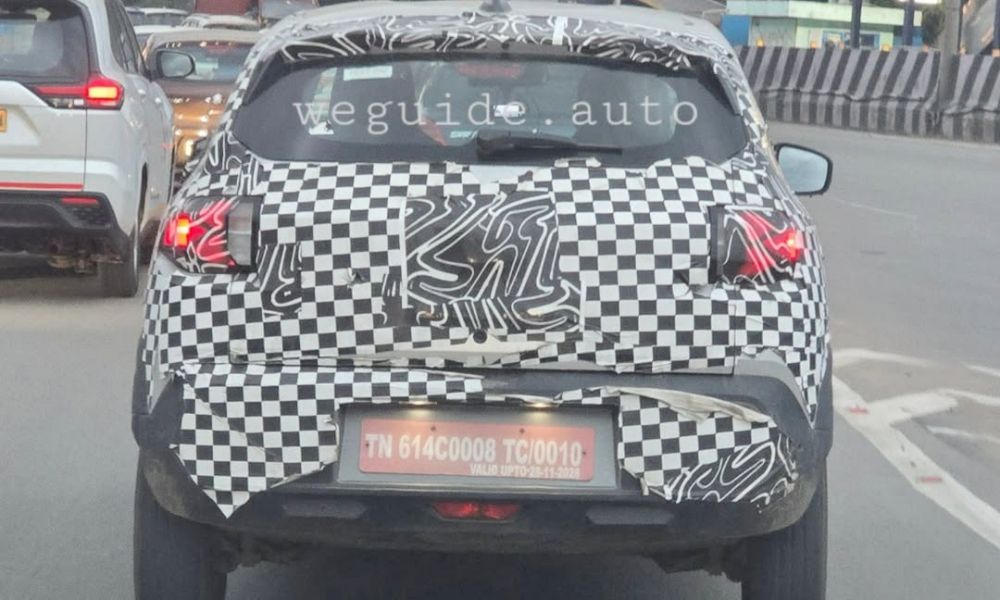 New Renault Kwid Spied On Test 2