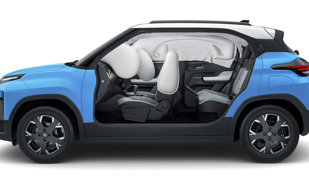 Tata Punch facelift airbags