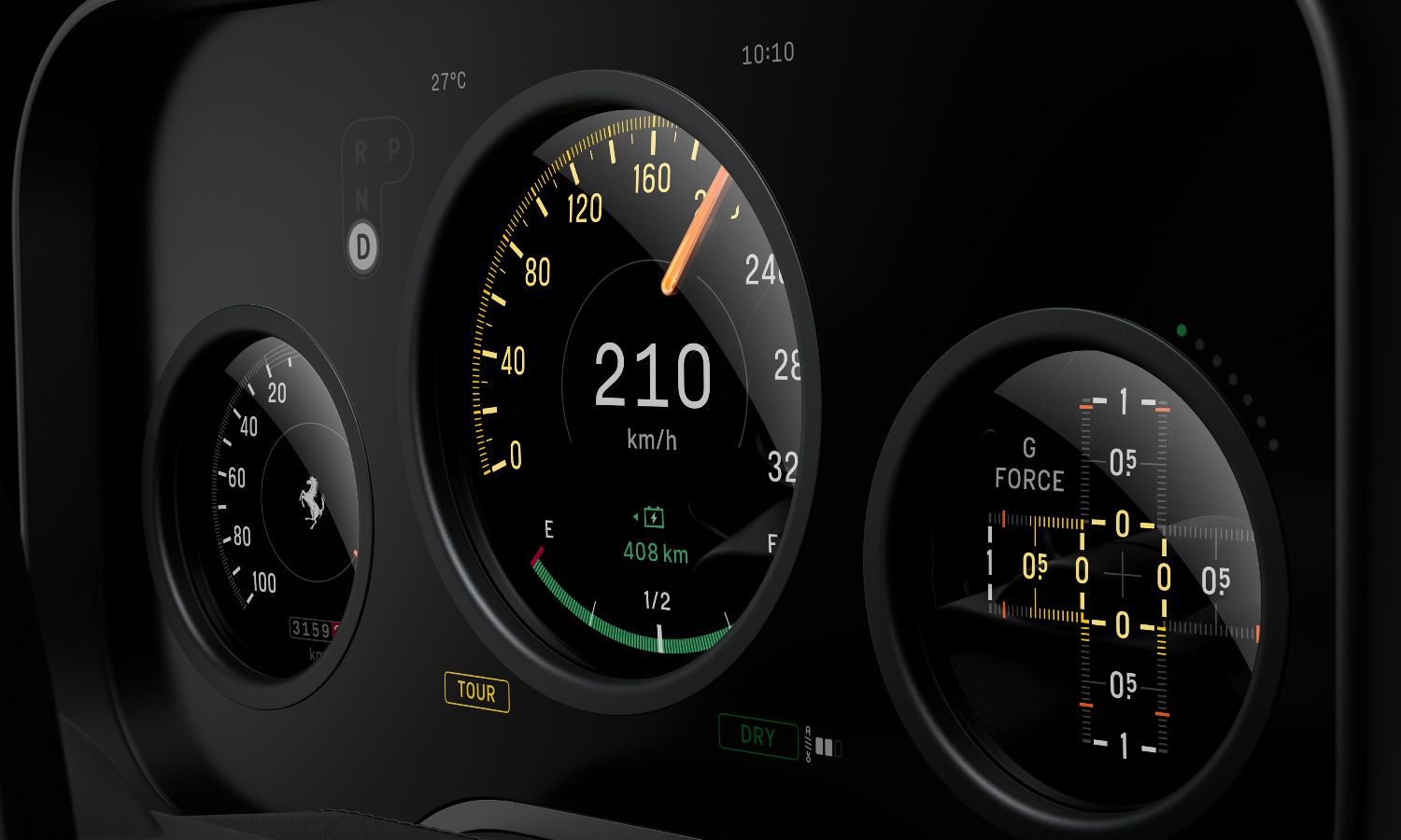 Ferrari Luce interior 1