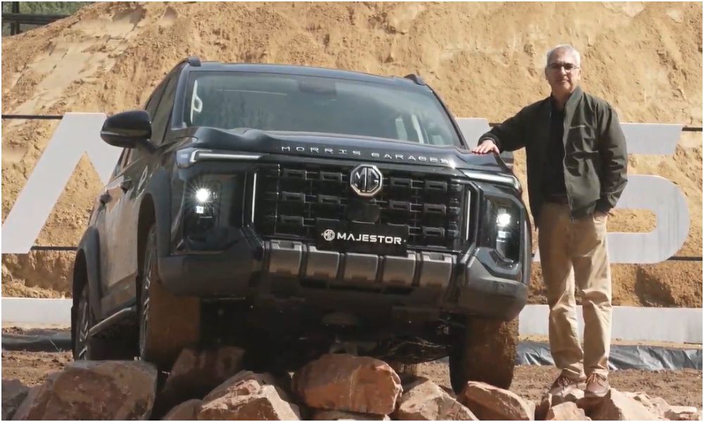 MG Majestor SUV Unveiled In India Ahead Of April 2026 Launch