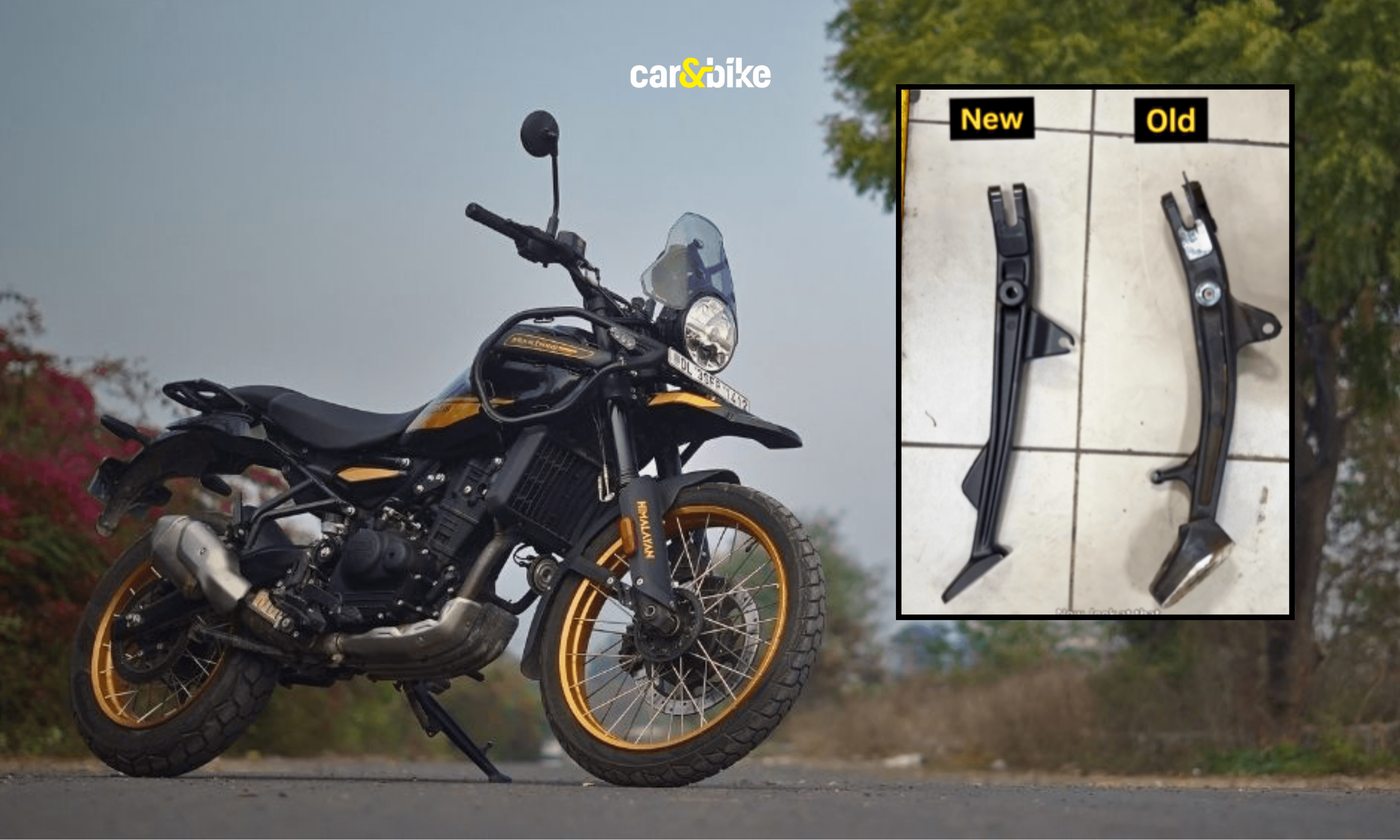 2026 Royal Enfield Himalayan 450 Will Come With Updated Side Stand