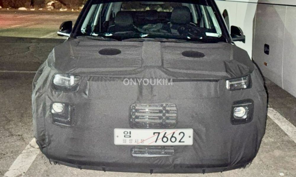 Hyundai Exter Facelift Spied Testing 2