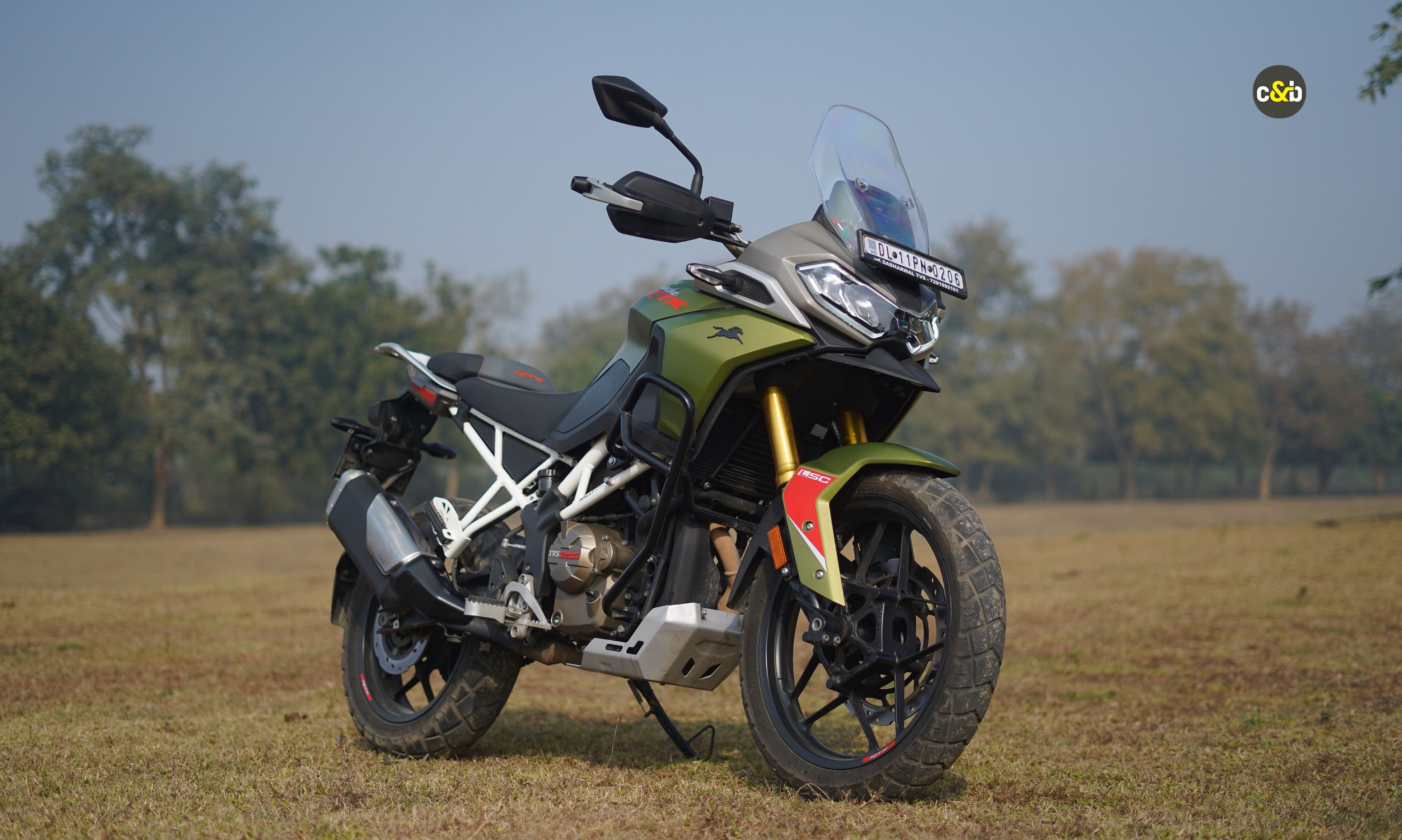 TVS Apache RTX Road Test m1