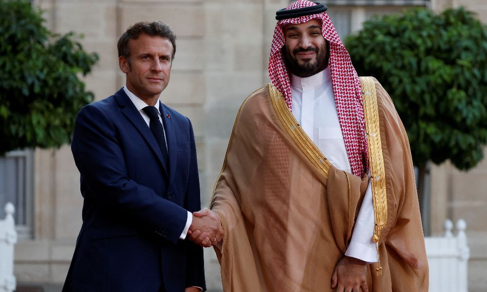France's Macron: Underlined Importance Of Diversifying Energy Supplies In Talks With Saudi Crown Prince