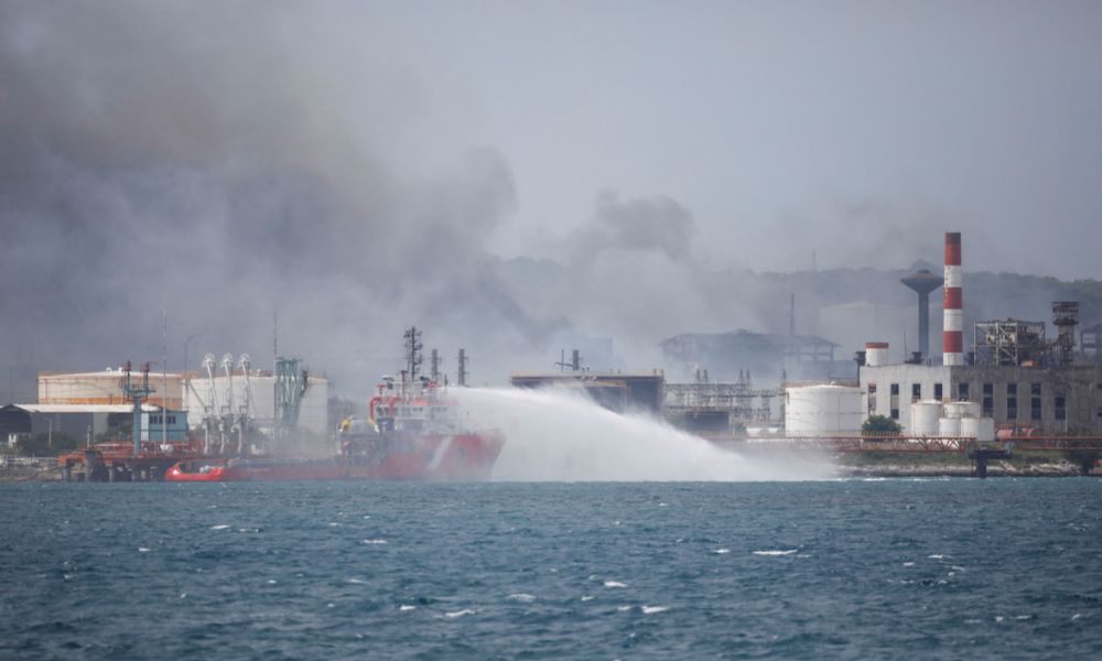 Cuba Tames Its Largest Fire, Fuel Depot Locals Begin To Return