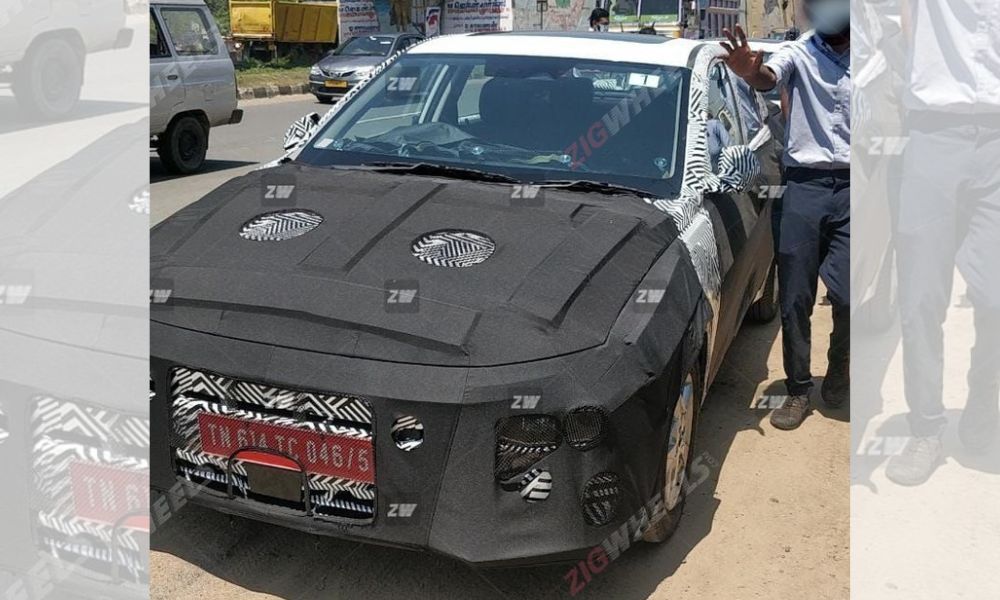 New Generation Hyundai Verna Spotted With Heavy Camouflage; To Get ADAS Features