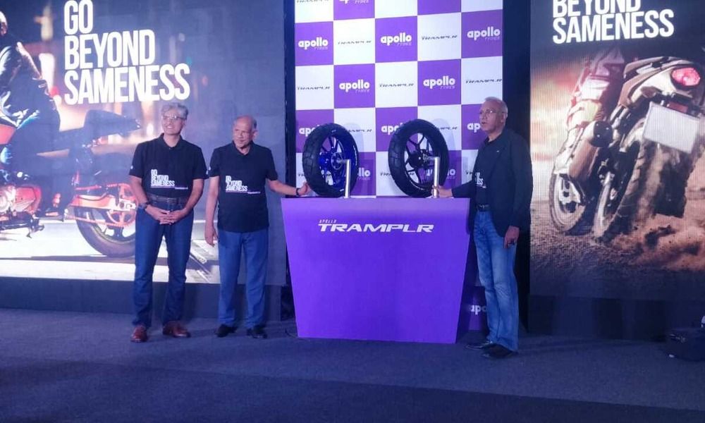 Apollo Tyres Launches Tramplr Range Of Enduro & Dual Sport Motorcycle Tyres, Prices Start At Rs