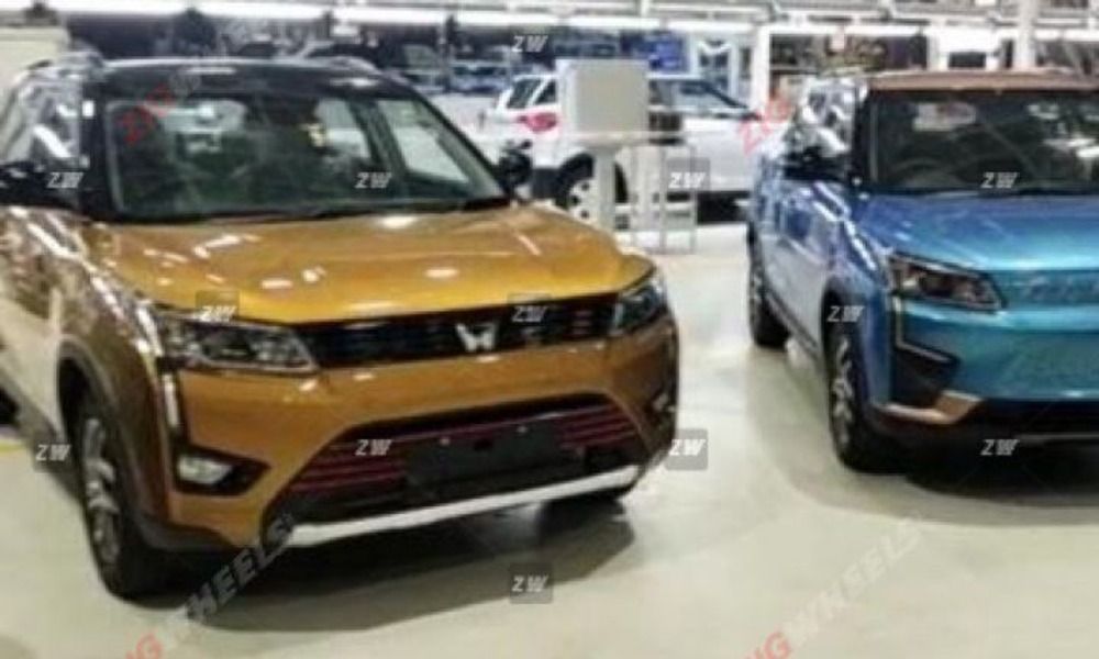 Mahindra XUV300 T-GDI Spied Undisguised Ahead of Unveil