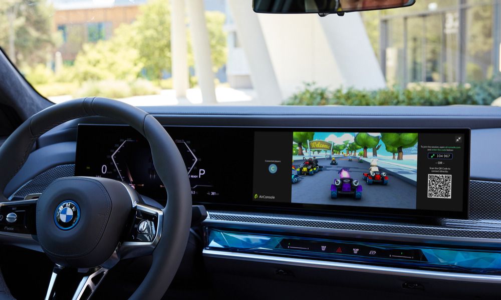 BMW Has Partnered With AirConsole To Deliver Games On Its EV Infotainment Systems