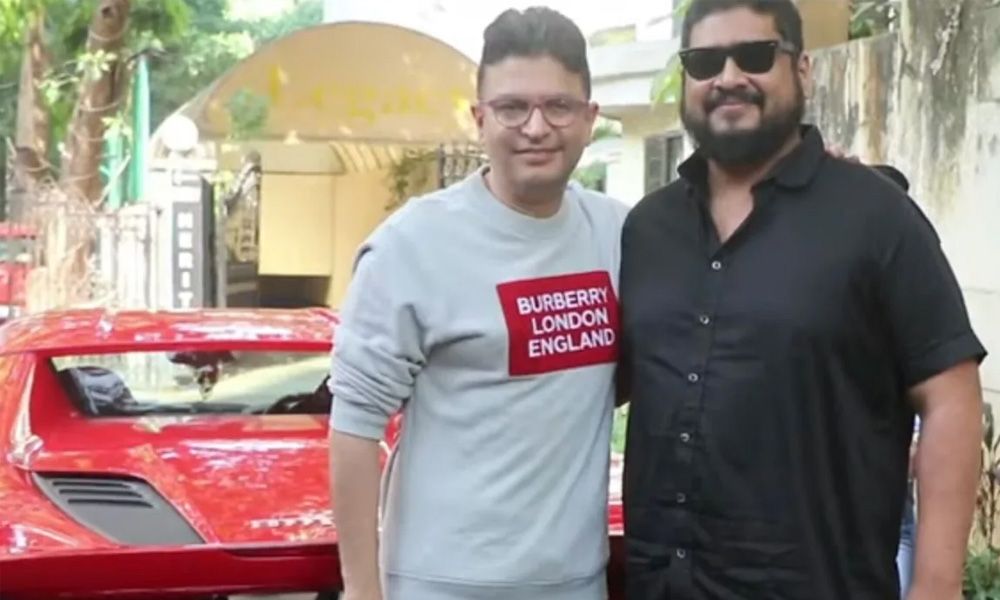 T-Series Owner Bhushan Kumar Gifts A Red-Hot Ferrari F8 Tributo To Adipurush Director Om Raut
