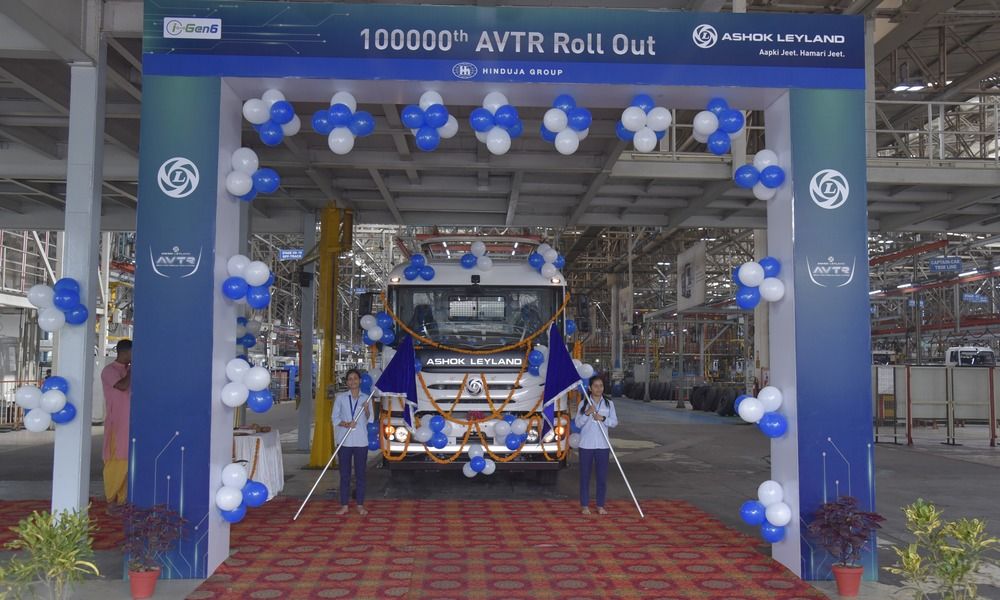 Ashok Leyland AVTR Production Crosses 1 Lakh Units All About The Tech