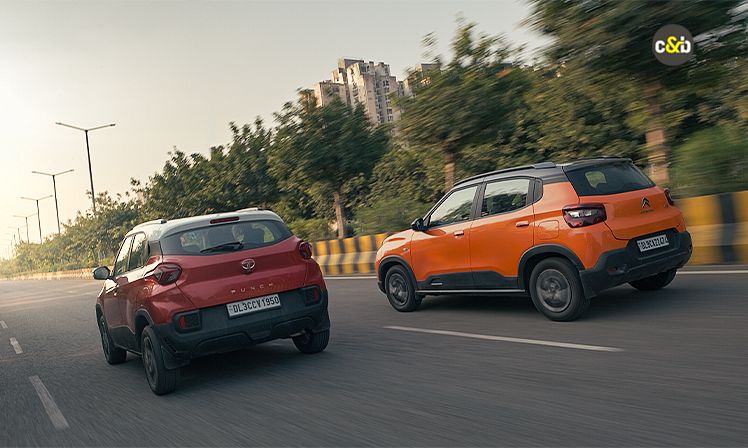 Citroen C3 vs Tata Punch