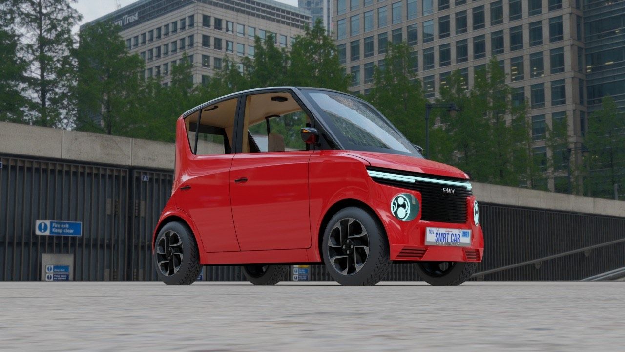 PMV Electric To Unveil Its First Smart Microcar EaSE On November 16, 2022