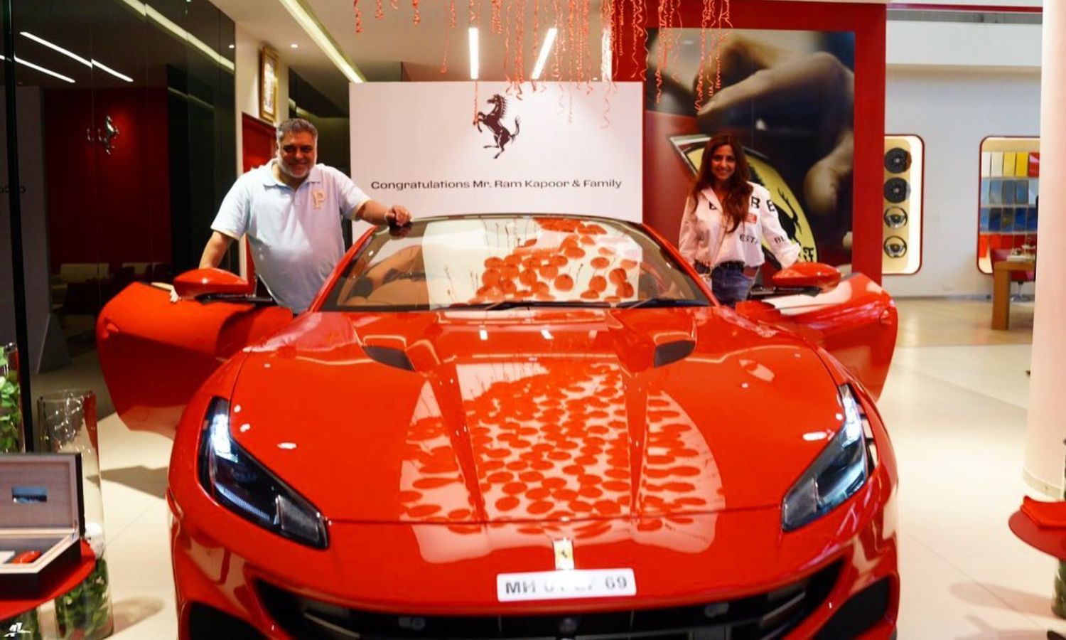 Bollywood Actor Ram Kapoor  Wife Gautami Kapoor Bring Home A Ferrari Portofino M Sportscar Worth Over Rs. 3.5 Crore