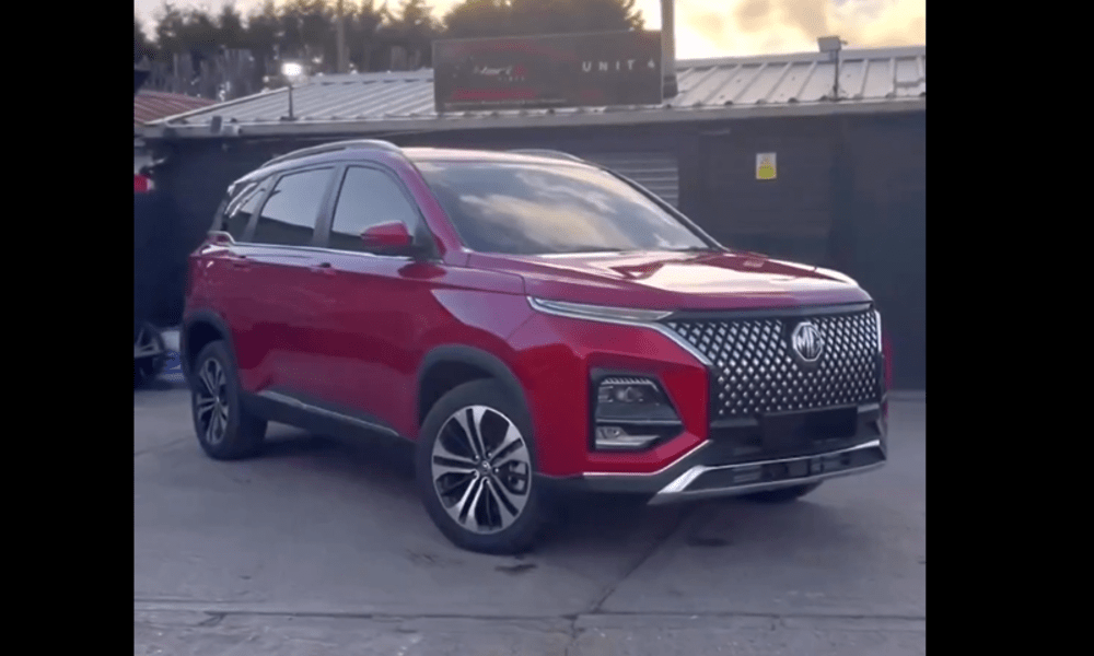 MG Hector Facelift Exterior Revealed In New Spy Images All About The