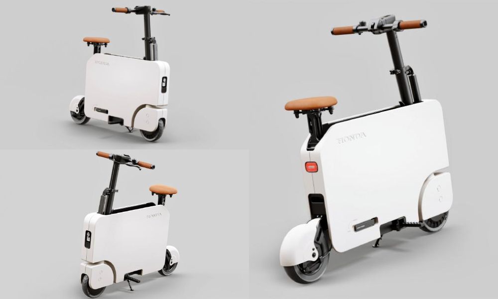 Honda's Debuts Electric Model of Motocompacto Mini-Scooter