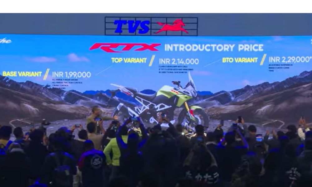 TVS Apache RTX Launch Details