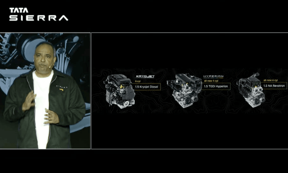 Tata Sierra Engine Options
