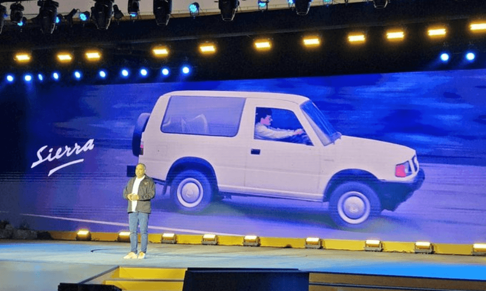 Tata Sierra Launch 1991 Sierra Shailesh Chandra