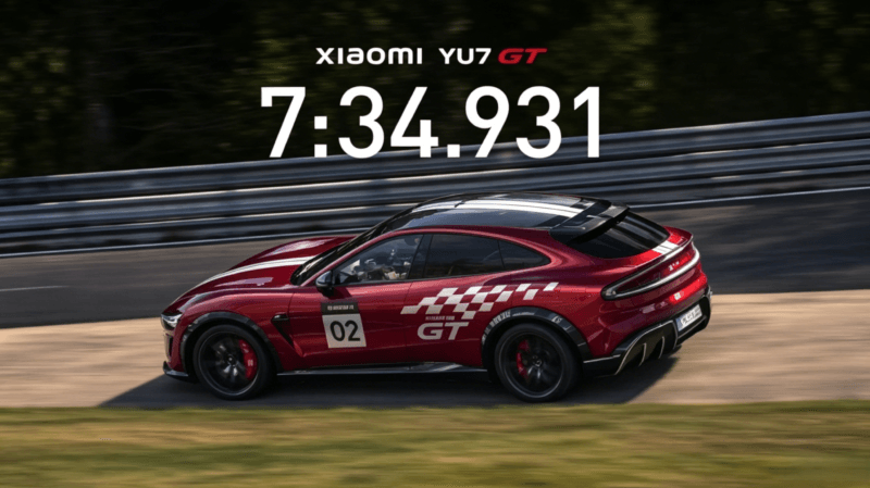 Xiaomi YU7 GT Is The New King Of The Ring; Breaks Nurburgring SUV Record