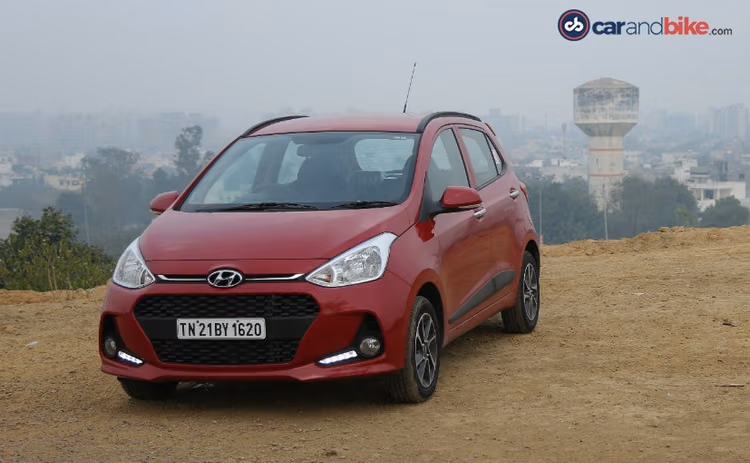 hyundai grand i10 front shoot