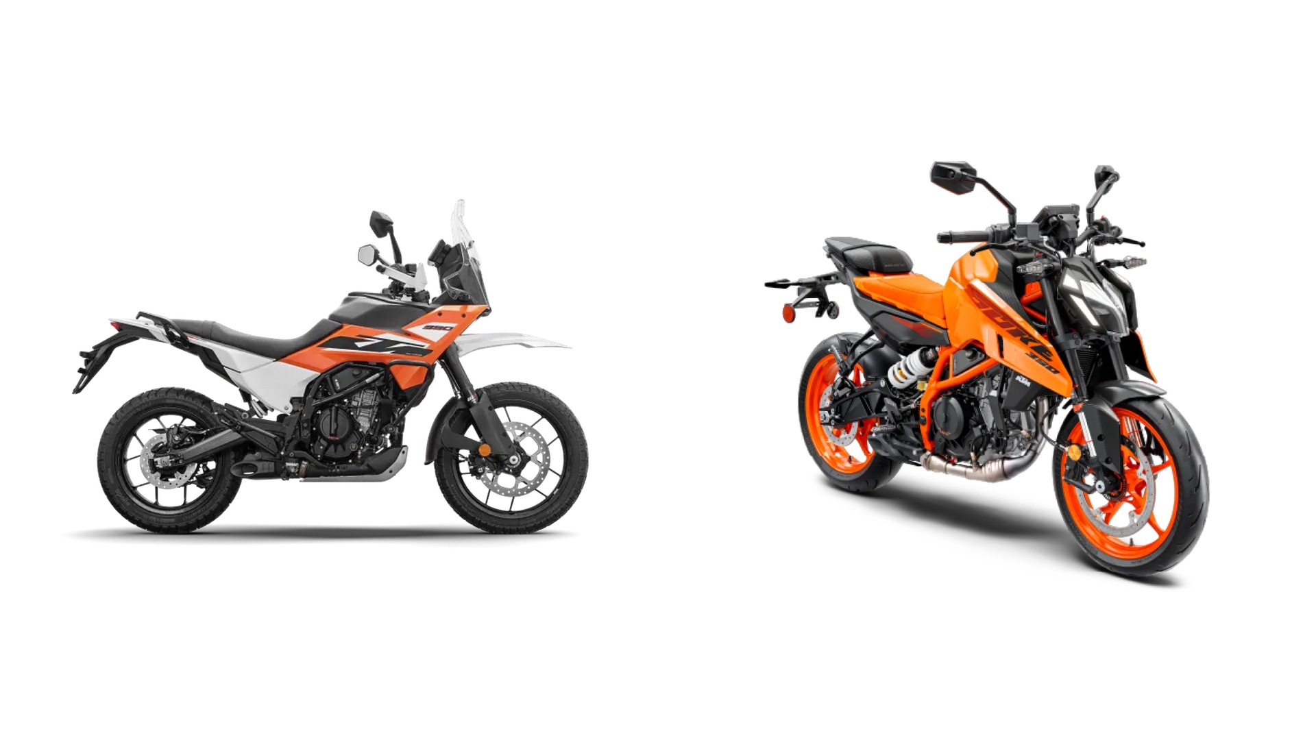 KTM 390 Adventure, 390 Duke Introduced With 350 cc Engine