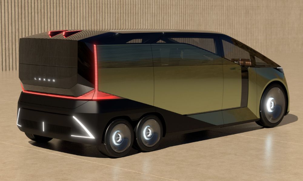 lexus ls 6 wheeler concept shows future of luxury mpvs carandbike japan mobility show 2025 2