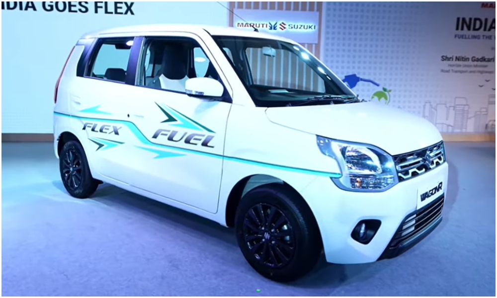 Maruti Suzuki Wagon R Flex Fuel Showcased In Delhi; Can Run On Pure Ethanol