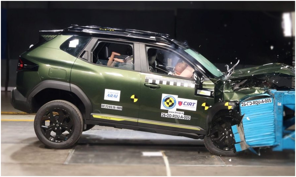 renault duster secures five stars in bharat ncap crash tests carandbike 2