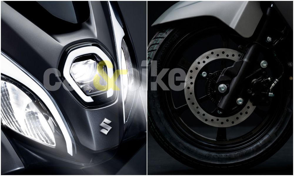 suzuki burgman 150 lighting and front wheel carandbike 1