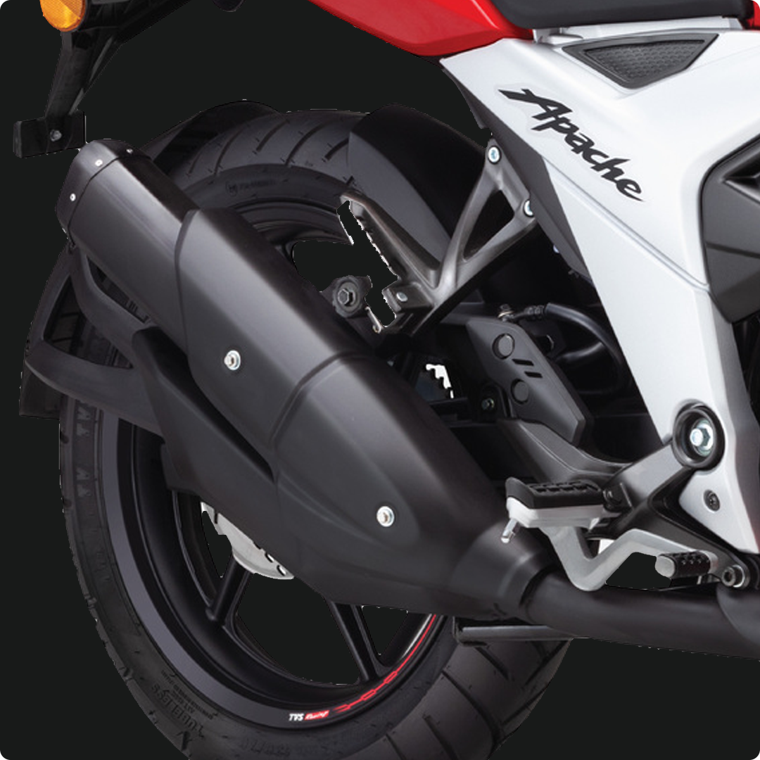 exhaust for apache rtr 160