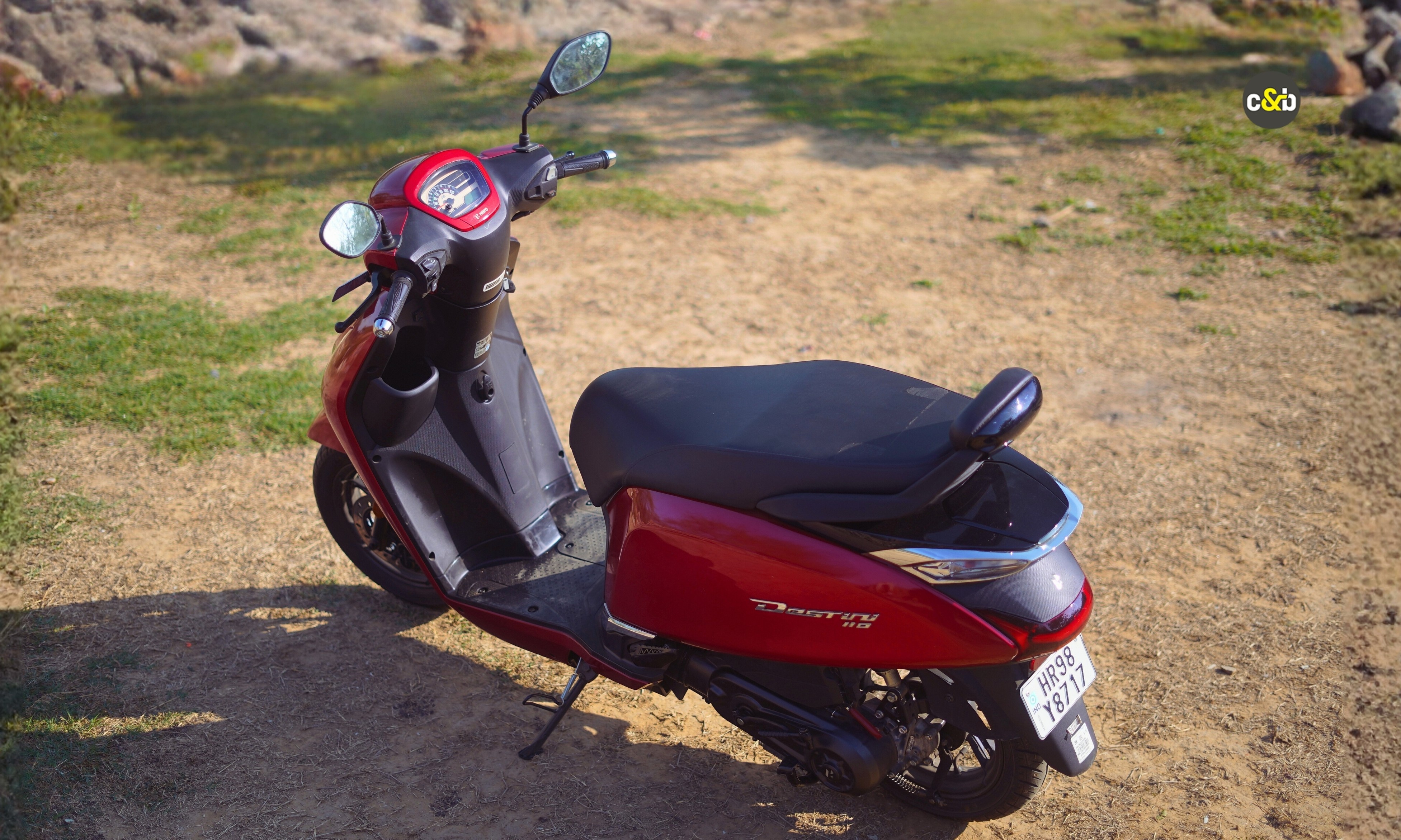 Hero Destini 110 Rear Seat Reality