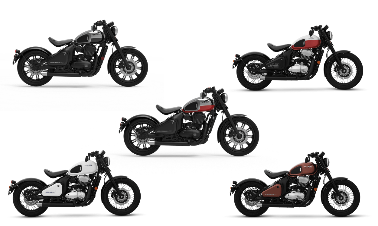 42 Bobber Colour Options