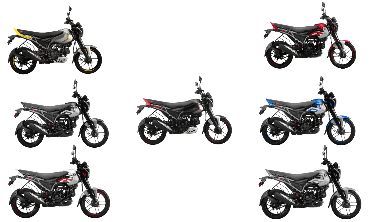 Bajaj Freedom 125 CNG Colours