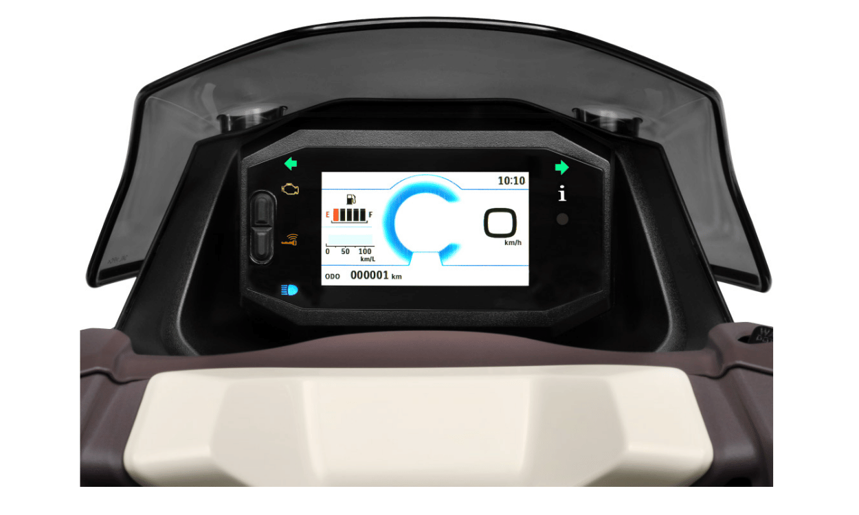Burgman Street 125 instrument cluster