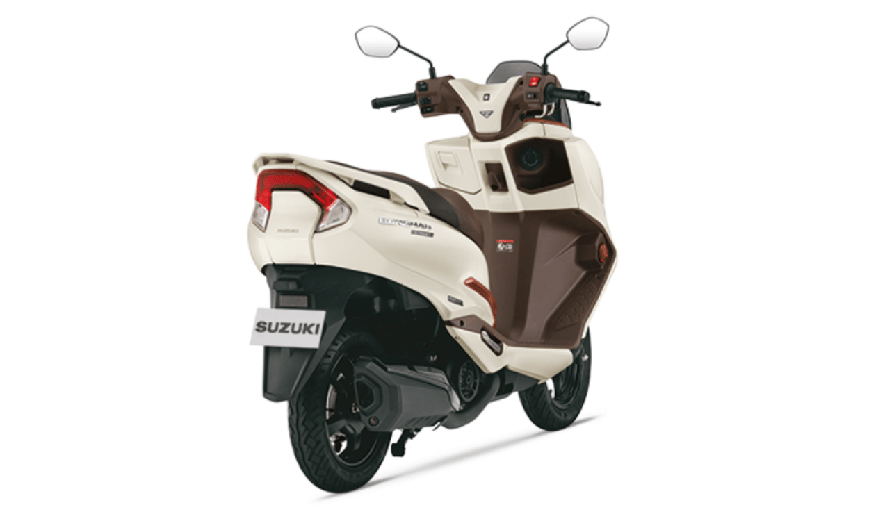 Burgman Street 125 side back view