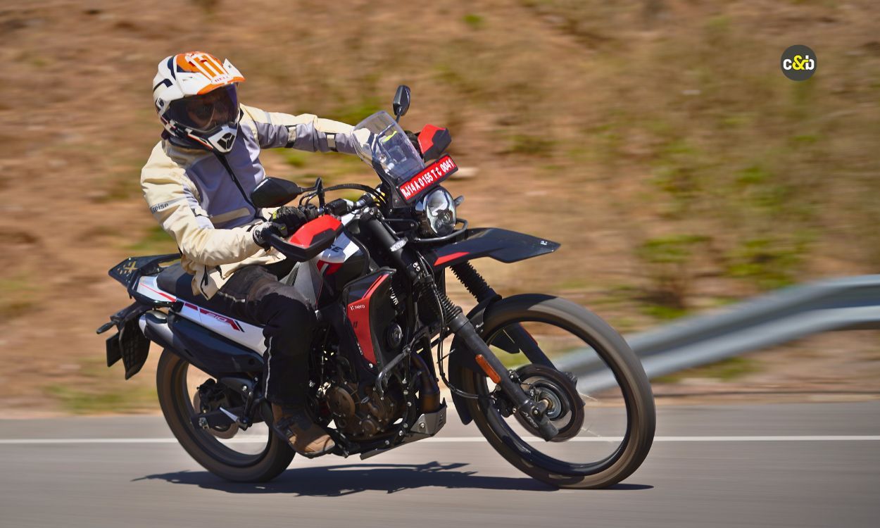 The Hero XPulse 210 hill view 2
