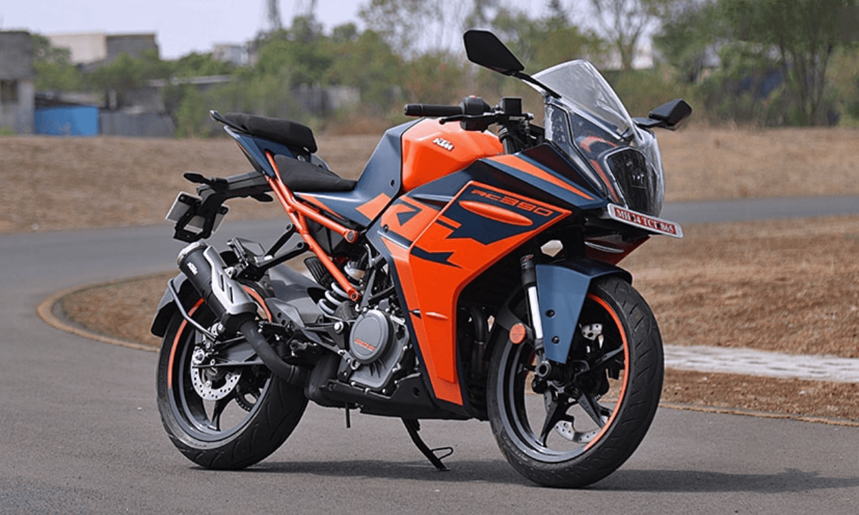 KTM RC 390 SIDE PROFILE