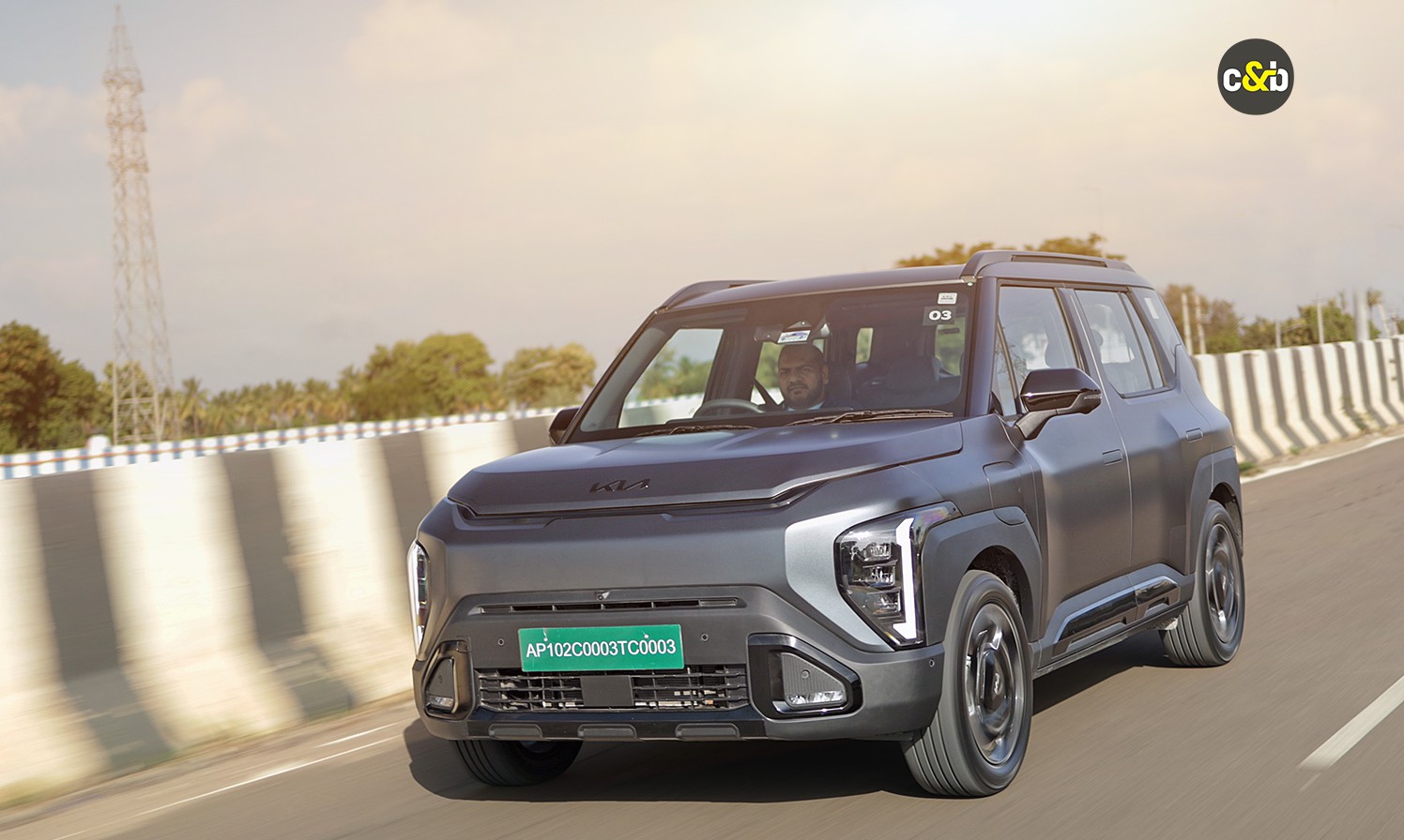 Kia Syros EV Riding