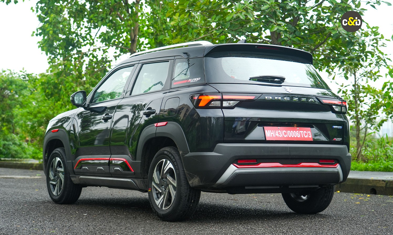Maruti Suzuki Brezza Rear View