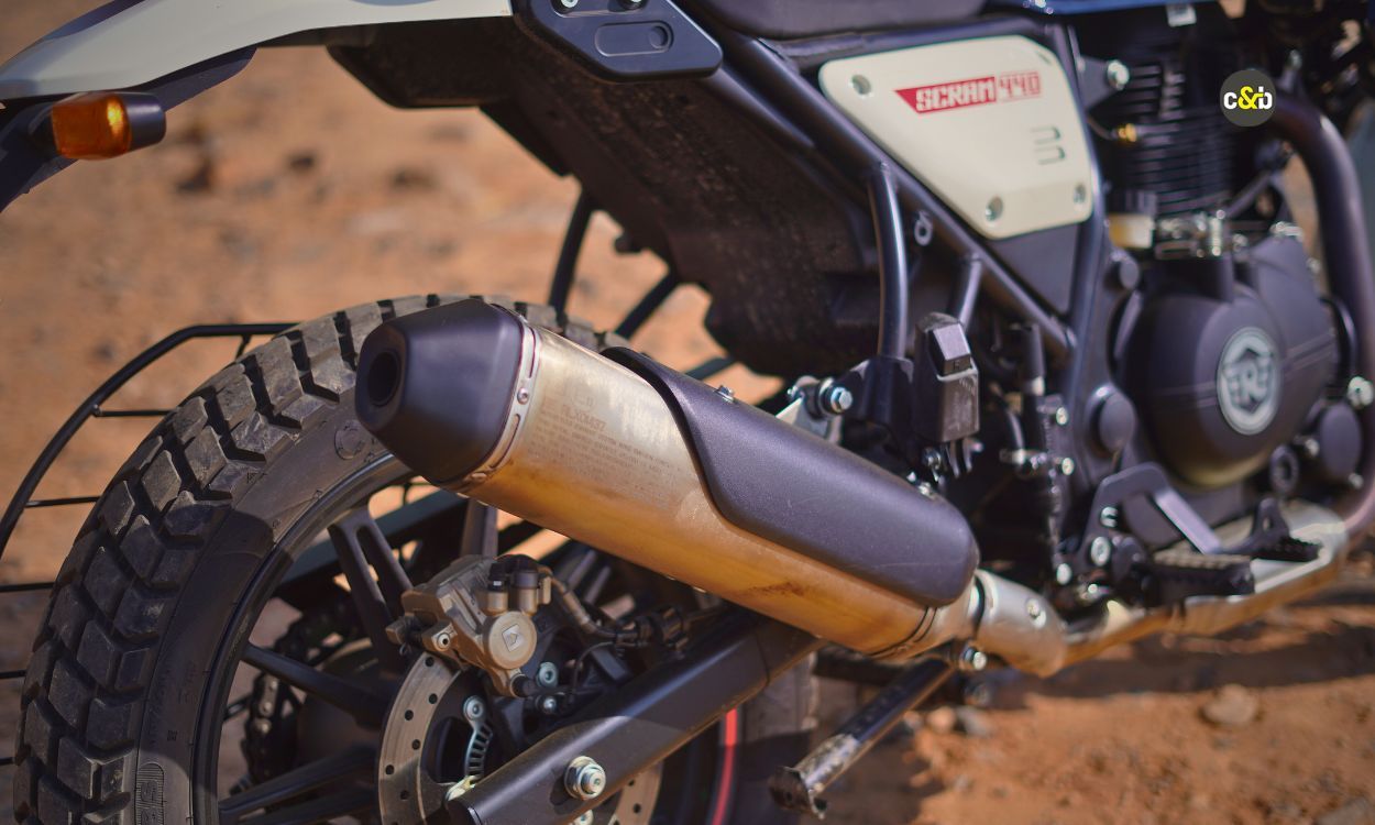 Royal Enfield Scram 440 Engine